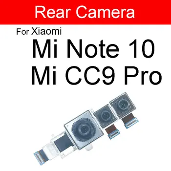 Atgal Galinio vaizdo Kamera Modulis Flex Kabelis Xiaomi Mi CC9 PRO M1910F4E 10 Pastaba Note10 Pagrindinis Didelį Fotoaparatą, Repalcement Remontas, Dalys