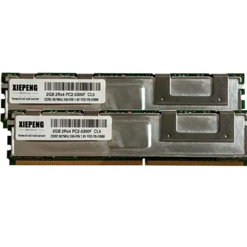 Atmintis 16 GB ( 2x 8 GB ) DDR2 ECC FBD Visiškai Neutralizuoti RAM 4 GB 667MHz FB-DIMM 8G 2Rx4 PC2-5300F už Dell PowerEdge 1950 M600 M1000e