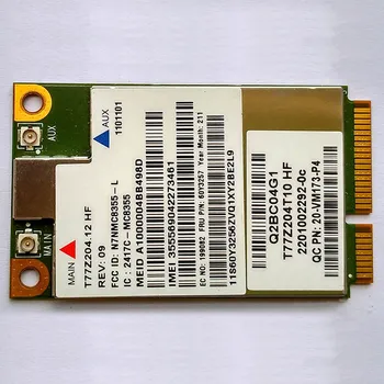 Atrakinta Gobi3000 MC8355 3G GPS WWAN Mini PCI-e HSPA EVDO Kortelę Thinkpad X220 X230 T420 T430 T520 T530 Serija, FRU 60Y3257