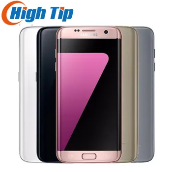 Atrakinta Originalus Samsung Galaxy S7 krašto G935F/G935V 4 GB RAM, 32 GB ROM Quad Core 5.5 colių WIFI GPS 12MP 4G LTE Mobiliojo Telefono