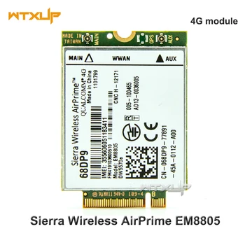 Atrakinta Sierra Wireless AirPrime EM8805 DW5570e 68DP9 C26 WWAN 4G Kortele LTE, HSPA+ NGFF Moduliu, DELL E7250 Vieta 8 Pro/pro 11