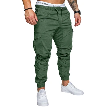 Atsitiktinis Vyrų Kelnės Hip-Hop Poilsiu Kelnes 2020 Vyrų Kelnių Vyrų Kietosios Multi-pocket Pants Homme Sweatpants