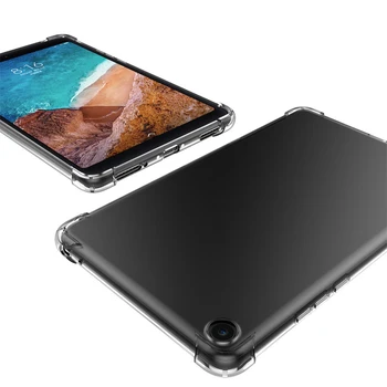 Atsparus smūgiams silikoninis atveju, Huawei MediaPad T3 T5 7.0 8.0 10 10.1 MAA-W09/L09 skaidria guma galinio dangtelio lankstus bamperis