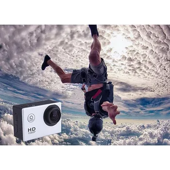 Atsparus vandeniui DV SJ4000 HD 1080P Ultra Sporto Veiksmo Kamera, DVR Helmet Cam Kamera sporto fotoaparato priedai