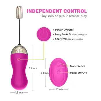 Atsparus vandeniui ir USB Įkraunamas Nuotolinio Valdymo Stiprios Vibracijos Funkcijas Kulka Vibratorius, sekso žaislai moteris suaugusiųjų produktas