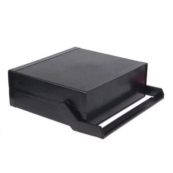 Atsparus vandeniui Plastikinių Elektroninių Talpyklos Projektas Box Black 200x175x70mm Elektroninių Projekto Dėžutė Prietaisų Atveju Talpyklos Dėžės