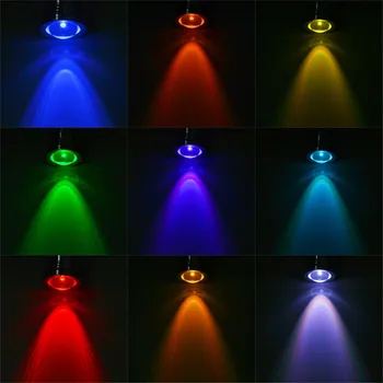 Atsparus vandeniui RGB LED Potvynių Šviesos Povandeninis Fontano Baseinas, Tvenkinys Akvariumas Prožektoriai, Lemputės, Lempos, Lauko Sodo AC DC 12V 110V, 220V 15W