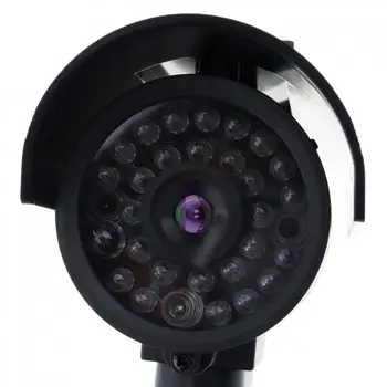 Atsparus vandeniui Suklastotas, Fiktyvus vaizdo Kameros Lauko Saulės energija Varomas Imitacija Kamera Modeliavimas CCTV Saugumo Stebėjimo Kamera su Šviesos