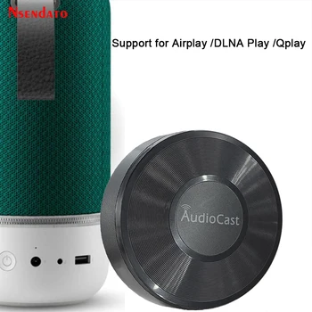 Audiocast M5 Airplay, DLNA Adapteris Bevielio Wifi Muzikos Garso Streamer Imtuvas Garso Muzikos Garsiakalbis Spotify Kambarys Srautus