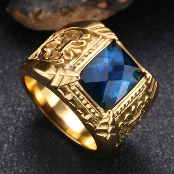 Aukso Spalvos Papuošalai Žiedas Vyrams Šalies Prabangių Vestuvių Juostas Žiedas Vyrams GJ0013