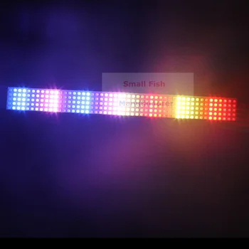 Aukštos Kokybės Dvigubo Pusėje LED 500X0.2W RGB Didelės Galios Blykstės Šviesos DJ Disco Šalies Etape Juda Žibintas 360 Laipsnių Sukimosi