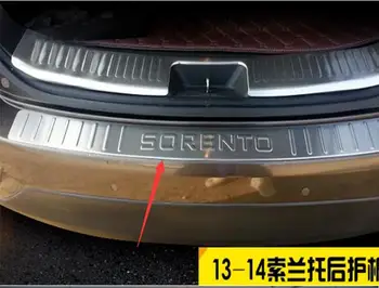 Aukštos kokybės nerūdijančio plieno galinis bamperis, siekiant apsaugoti palangės 2013-m. KIA Sorento 5dr Hečbekas Automobilių stilius