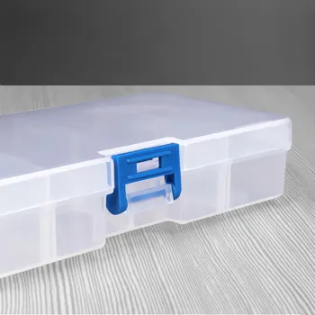 Aukštos kokybės Plastikinė įrankių dėžė Daugiafunkcinis lagaminą talpinimo konteinerių, skirtų Elektronikos Dalys Varžtai Veržlės SMD Papuošalai Granulių