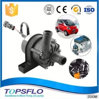 Aukštos kokybės TOPSFLO TA60-R24-3709 24V brushless DC Automobilių radiatorius, siurblys Elektroninis Auto Siurblys
