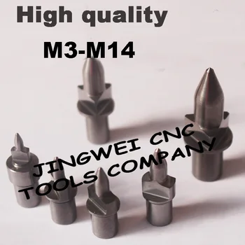 Aukštos kokybės Vienodo tipo Volframo Karbido forma, gręžimo, trinties gręžimo M3 M4 M5 M6 M8 M10 M12 srauto bakstelėkite ir gręžimo, aukštos kokybės