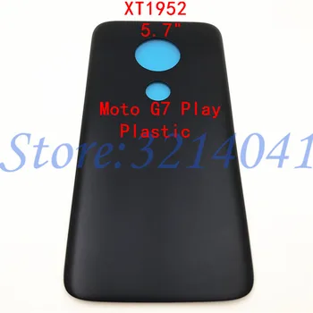 Aukščiausios Kokybės Motorola Moto G7 XT1962 Galinį Dangtelį G7 Atkurti Baterijos Dangtelis Naujas moto G7 Galia Galinių Durelių Būsto Atveju Skydelis