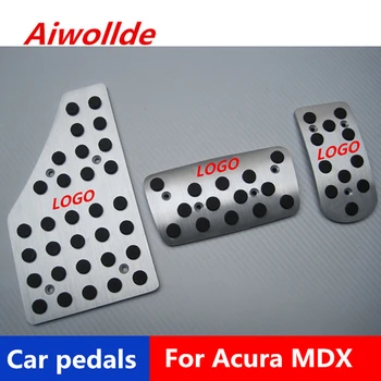 Auto Reikmenys iš Aliuminio automobilio pedalai Acura MDX Akceleratoriaus Pedalas Stabdžių Pedalą Kojoms Pedalas