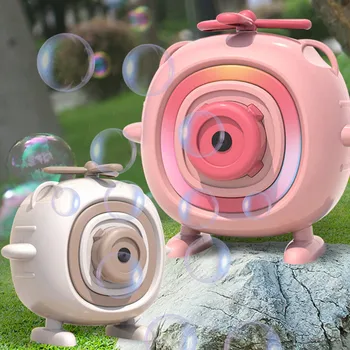 Automatinis Juokingas Animacinių filmų Vaikams Burbulas Montažinę, vaizdo Kamera Vonia Wrap Mašina, Žaislai, žaislai kūdikiams