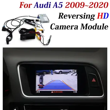 Automobilio Atbulinės eigos Trajektorija, Vaizdo Dekoderis Adapteris, Skirtas Audi A5 2010-2020 Pradinį Ekraną Atnaujinti CAM Parking Assist 