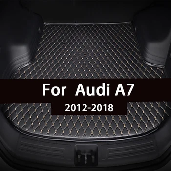 Automobilio bagažo skyriaus kilimėlis Audi A7 2012 2013 2016 2017 2018 linijinių krovinių kilimų interjero aksesuarų dangtis