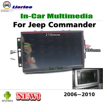 Automobilio Multimedijos Grotuvo Jeep Commander/Grand Cherokee/Kompasas 2005-2010 M. Radijo 
