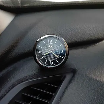 Automobilių apdailos laikrodis žiūrėti modifikuoti automobilio salono elektroninių kvarco žiūrėti Renault Megane2 3 Duster 