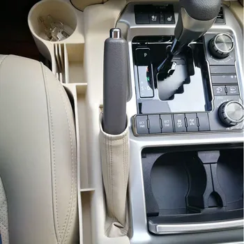 Automobilių Centras talpinimo Sėdynės Telefono Klavišą Kortelės Dėklas Toyota Land Cruiser LC200 2016-2019 Kairėje Ratai Priedai