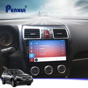 Automobilių DVD Subaru XV Forester (20130-) Automobilio Radijo Multimedia Vaizdo Grotuvas, Navigacija, GPS Android 10.0 dvigubas din