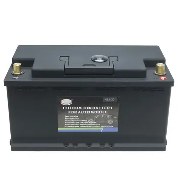 Automobilių LiFePO4 Baterija 82AH 12V - Ličio Fosfato jonų Baterija 1600CCA Dydis-305*174*190mm LiFePo4 Auto Automobilio Akumuliatoriaus