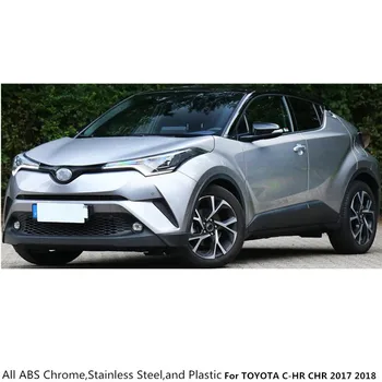 Automobilių Lipdukas Aliuminio Lydinio Pėdų Dujų/Benzino/Alyvos, Stabdžių Poilsio Lempos Apdaila Priedai 2vnt Toyota C-HR CHR 2017 2018 2019 2020