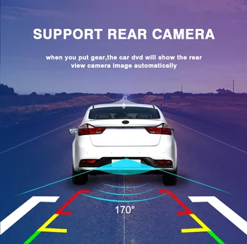 Autoradio Automobilio Radijo Renault Sandero Simbolis-2017 GPS Navigacijos, Multimedijos DVD Grotuvas PX5 PX6 DSP 2din Audio 