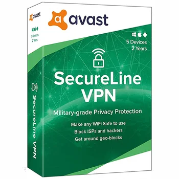 Avast SecureLine VPN - Originali Licencijos Raktą, Instant - Gyvenime Įjungimo - Pristatymas tą Pačią dieną