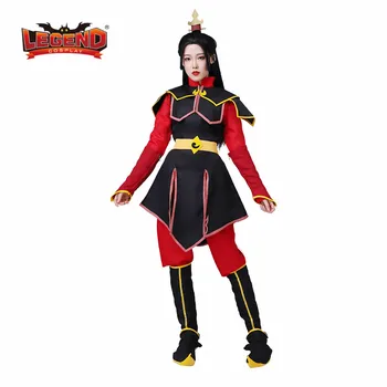 Avatar: The Last Airbender cosplay kostiumų princesė azula, cosplay kostiumų vienodas suknelė raudona suknelė ugnies tautos kostiumas