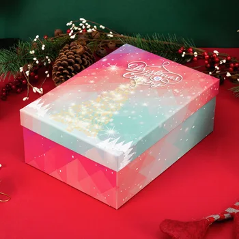 AVEBIEN kalėdų dovanų dėžutėje pakavimo drabužius kvepalai Skrybėlę Šalikas dovanų pakavimo dėžutės cajas de dėžutės naujųjų Metų navidad dovanų dėžutė, maišelis