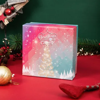 AVEBIEN kalėdų dovanų dėžutėje pakavimo drabužius kvepalai Skrybėlę Šalikas dovanų pakavimo dėžutės cajas de dėžutės naujųjų Metų navidad dovanų dėžutė, maišelis