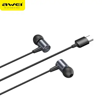 AWEI TC-2 Bass Garso Ausines In-Ear Sporto Ausines Su mic Ausinės Xiaomi 