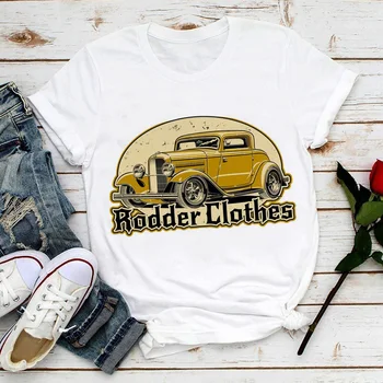 Aš NE SENAS ESU KLASIKINIS Klasikinių Automobilių Retro Spausdinti moteriški Marškinėliai Harajuku Vasaros Moterų Viršūnės Apvalios Kaklo Marškinėliai Hipster Tumblr