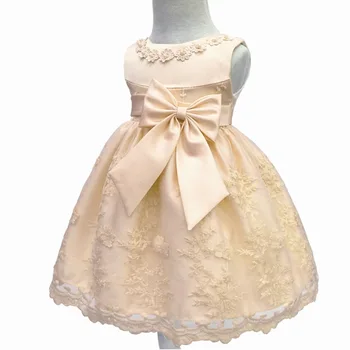 Baby Girl Dress Nėrinių Gėlių Krikštynų Suknelė Fotografijos Drabužius Gimtadienio Suknelė mergytę Kūdikį Šalies Kostiumas