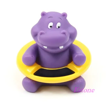 Baby Kūdikių Vonia Termometras Vandens Temperatūros Testeris Žaislas Hippo Formuoti Naujas
