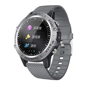 Bakeey P8 Smartwatch Visiškai Jutiklinis Ekranas EKG+PPG, Širdies ritmą, Kraujo Spaudimą, Stebėti HRV Indeksas 30 Dienų Laukimo IP68 Smart Žiūrėti