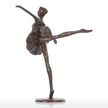 Baleto Šokių skulptūros, šiuolaikinio meno Baleto Mergina Geležies Statulėlės Statula Ballerina Statula Moterų Statula Namų Dekoro priedai