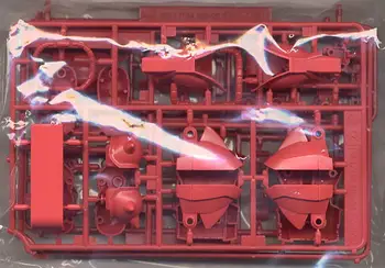 Bandai 1:144 masto modelis UC a. raudonos, žalios Zaku 2 MS-06F Gundam robotas modelismo Asamblėjos modelis rinkiniai