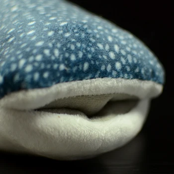 Banginis ryklys, Vaikiški Pliušiniai Žaislai Realiame gyvenime Rhincodon typus Modeliavimas Kūdikis Miega pagalvę Dovanų, Tikroviška Įdaryti Jūrų Gyvūnai, Lėlės