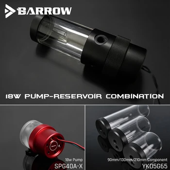 Barrow SPG40A-X 18W PWM Derinys Siurbliai, Wite Rezervuarai, Siurblys-Kolektoriaus Derinys, 90/130/210mm Rezervuaro Komponentas