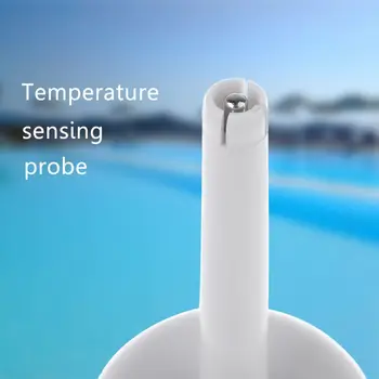 Baseinas, Spa Skaitmeninis Plaukiojantis Vandeniui Saulės Termometras su Farenheito & Celsijaus