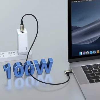 Baseus 100W PD USB C Tipo Kabelį, Tipas C 3.1 Kabelis Greitai Įkrauti 4.0 HDMI Kabelis Paramos Greito Įkrovimo Vaizdo Kabelis Nešiojamas Telefono