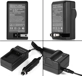 Baterijos Kroviklis Sony Cyber-shot DSC-W130, W150, W170, W200, W210, W215, w220 cdi, W230, W270, W275, W290, W300 Skaitmeninis Fotoaparatas
