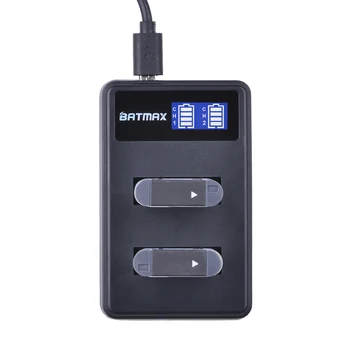 Batmax 2vnt NP-BX1 NP BX1 baterija NPBX1 Bateria+LCD Dvigubas Kroviklis Sony NP-BX1 HDR-AS200v AS20 AS100V DSC-RX100 X1000V WX350