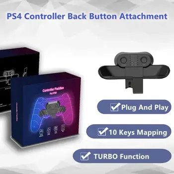 Bazinė Galiniai Atgal Mygtuką Arešto Pratęsimas Irklas Klavišus Pakeisti Ps4 Dualshock 4 Valdiklio Priedai PS4 Konsolės
