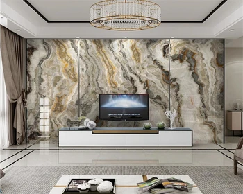 Beibehang Pritaikyti kraštovaizdžio abstrakčiai marmuro, TV foną, modernus naujas mados sienos tapetai dokumentai namų dekoro